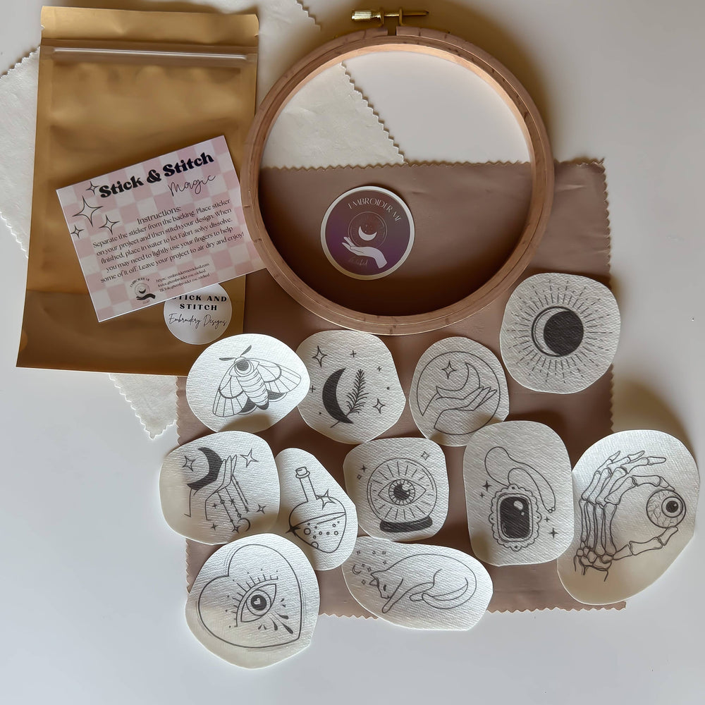Magic Stick & Stitch Embroidery pack