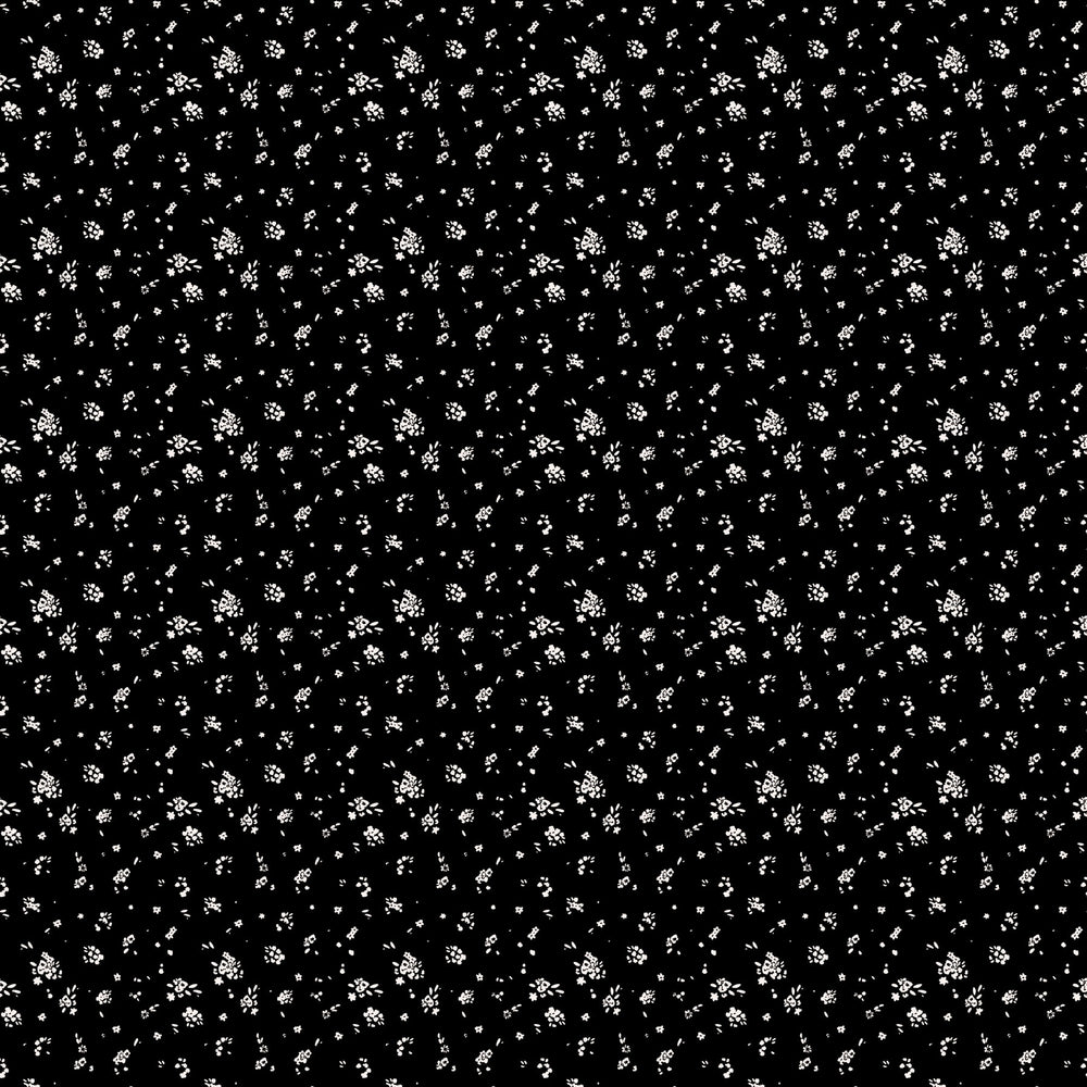 Ink and Earth - Ditsy - Black