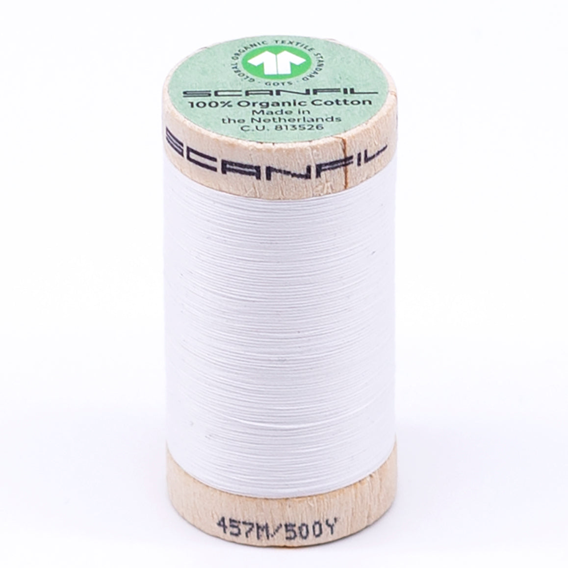 Scanfil Organic Cotton - 50wt Thread 500yds
