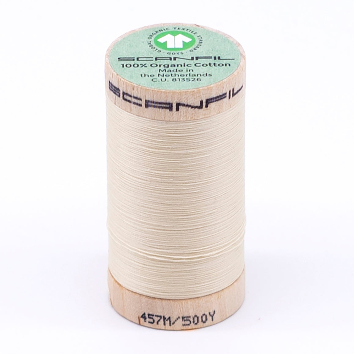 Scanfil Thread Scanfil Organic Cotton - 50wt Thread 500yds – Wyldwood Creative