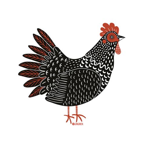 Chicken Sticker
