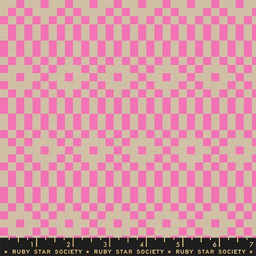 LoFi - Bitmapped LINEN - Neon Pink RS1136 25CL