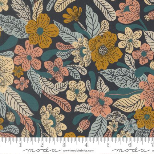 Feather and Forest Bloom - Wildflower Whispers - Midnight 14140 19