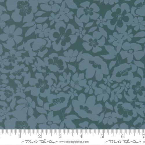 Feather and Forest Bloom - Floral Fusion - Azure 14146 18