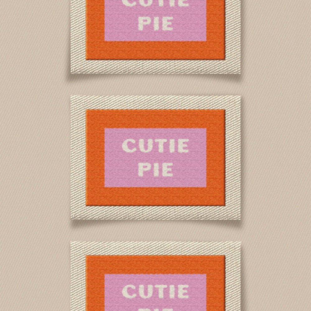 Cutie Pie Large Garment Labels (6 pack)