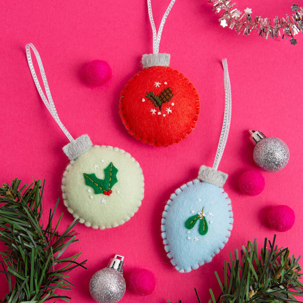 
                      
                        Christmas Baubles Felt Craft Kit
                      
                    