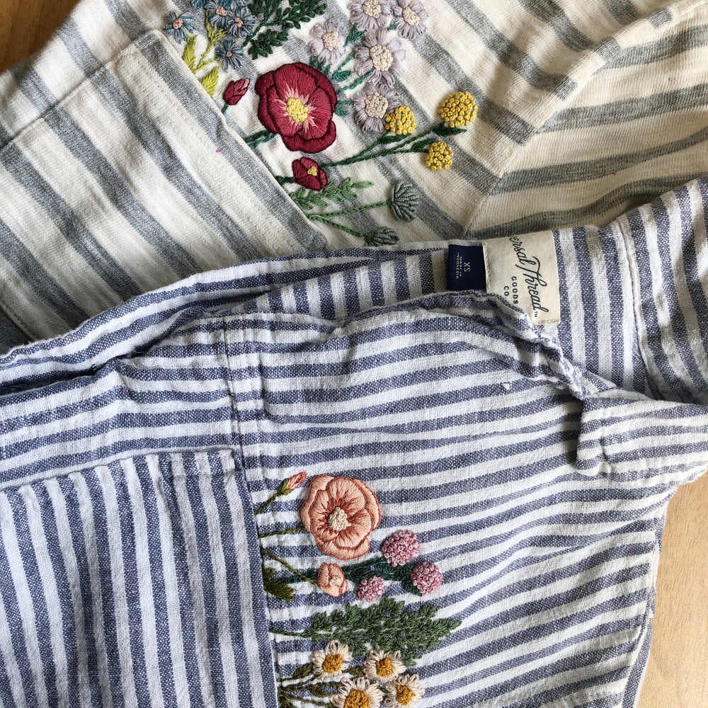 
                      
                        Flower Pocket Clothing Embroidery
                      
                    