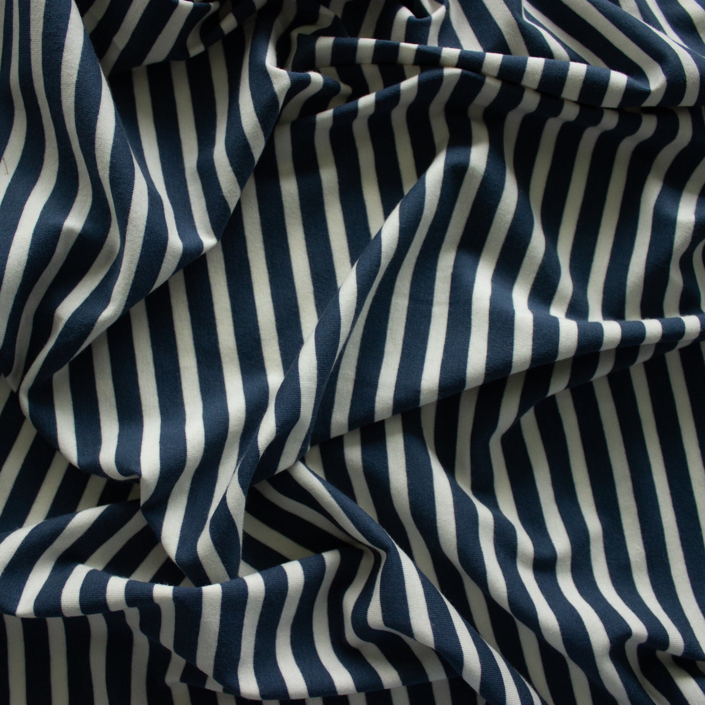 Art Gallery Knit - Striped Alike Blue