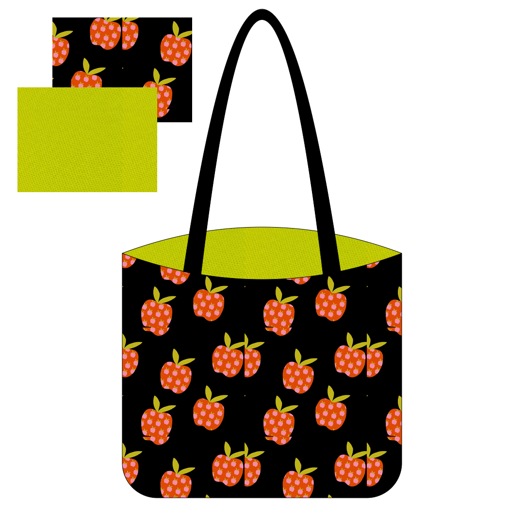 Acid Apple tote kit