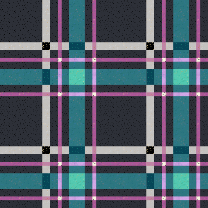 Upscale Plaid Quilt Kit - City Pigeon Plaid