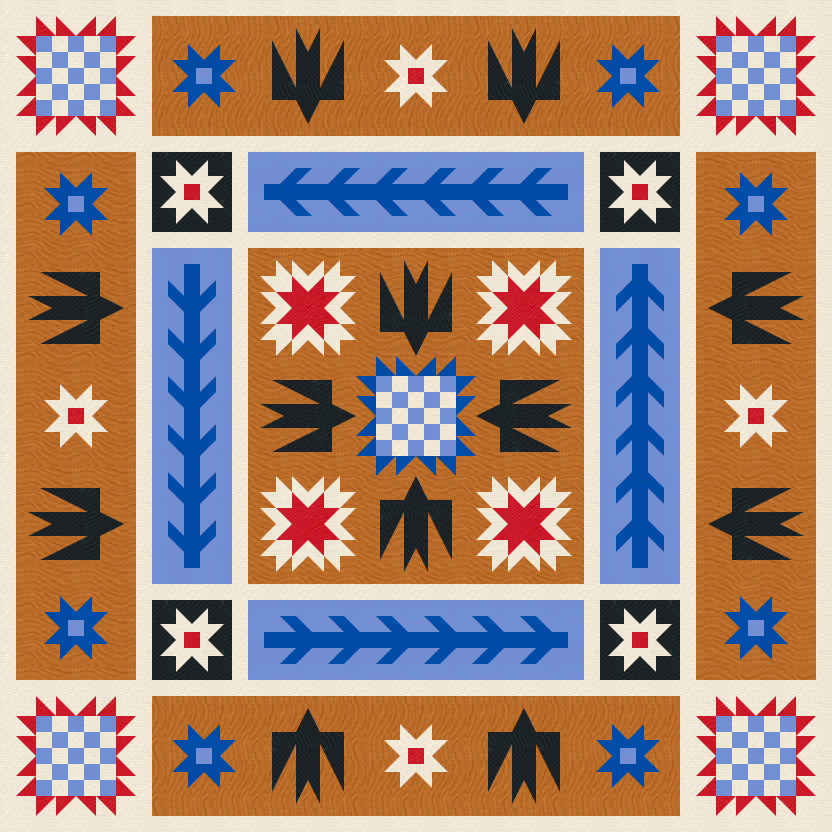 Artemis + Fowl Quilt Kit - Solids Coverish