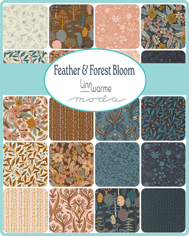 Feather and Forest Bloom - Charm Pack (5" squares) 14140PP