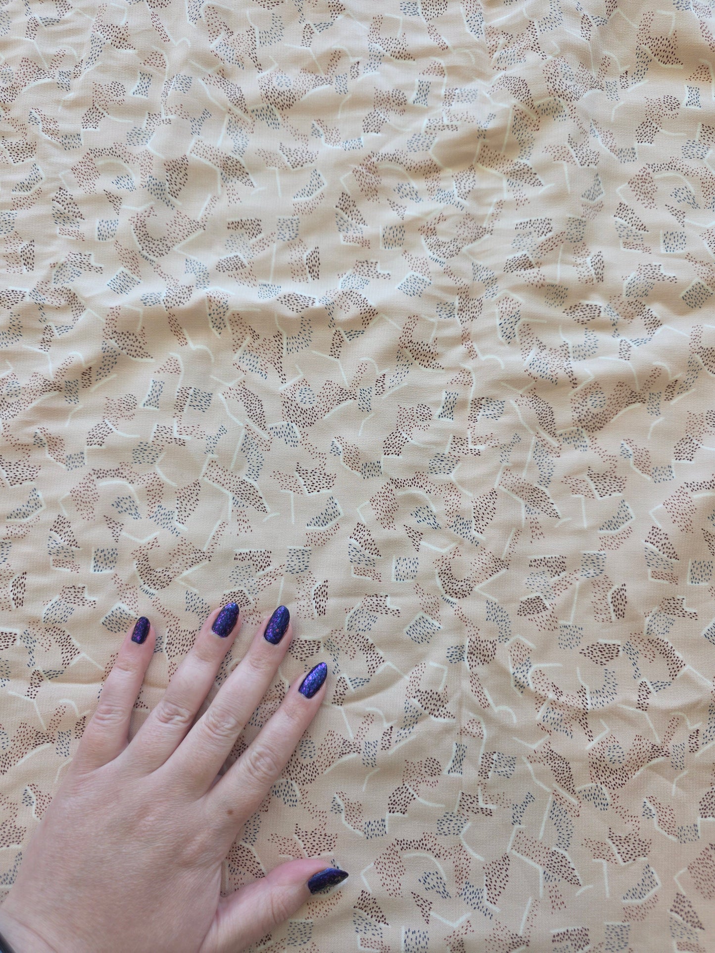 ReStash: 3yd Atelier Brunette - Vera Viscose - Blush