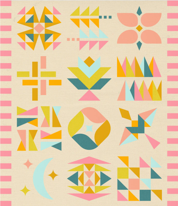 Hand and Soul BOM Quilt Kit - Coverish