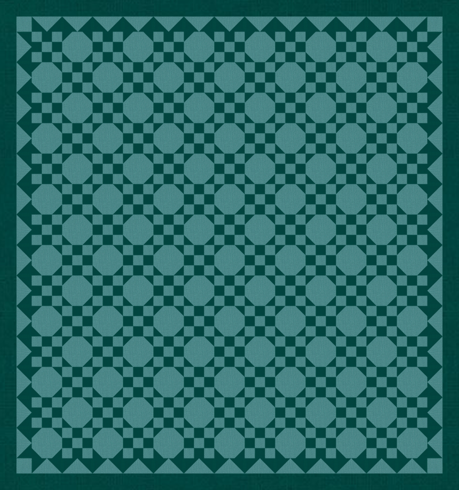 Barrett Quilt Kit - Teal
