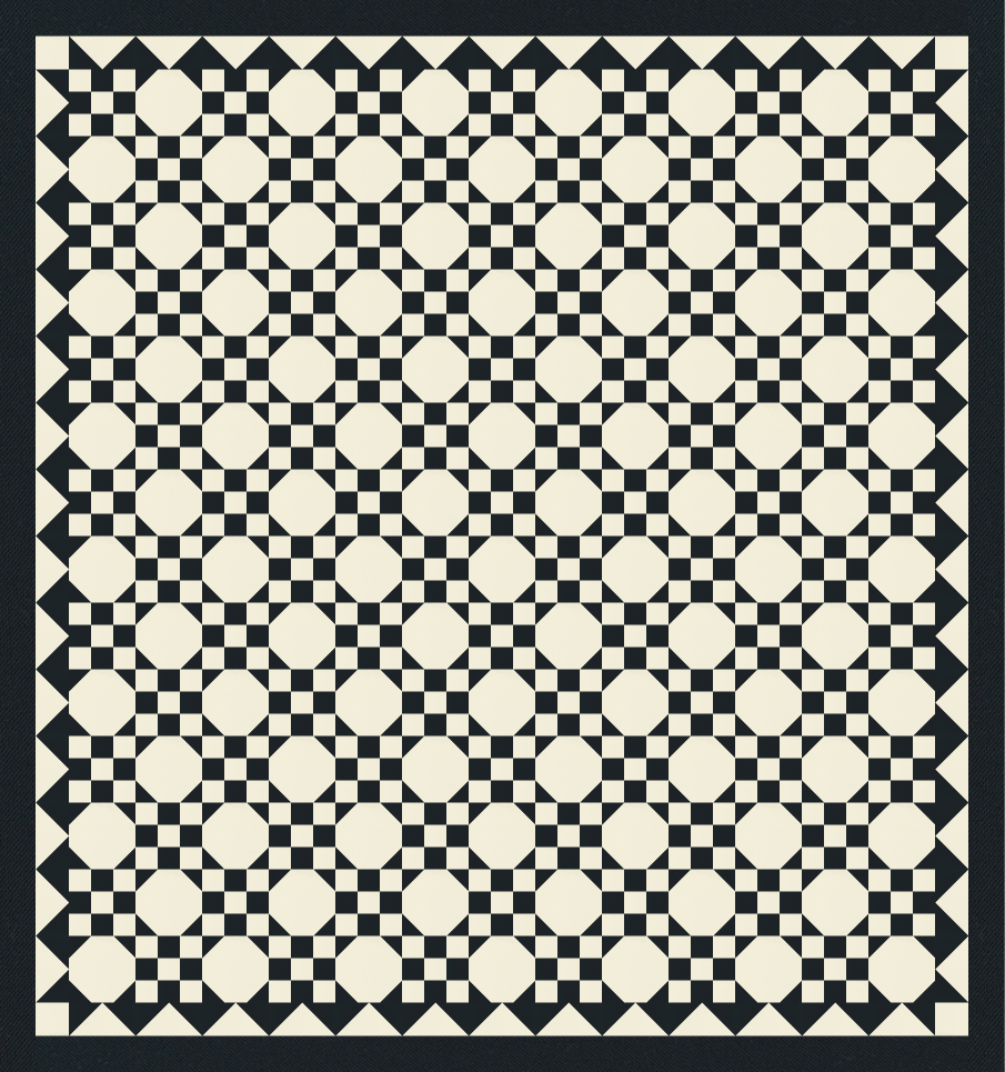 
                      
                        Barrett Quilt Kit - Black and White
                      
                    