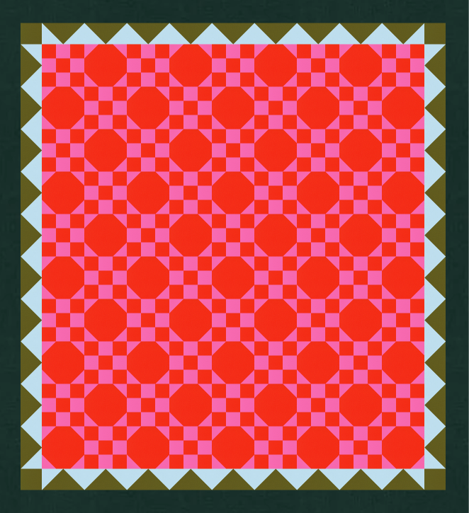 Barrett Quilt Kit - Pickled Pink