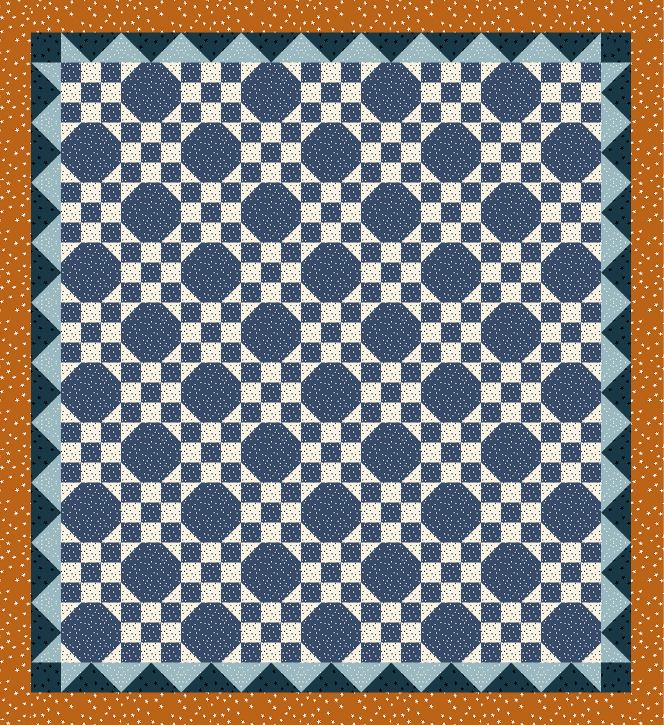 Barrett Quilt Kit - Starry Blues