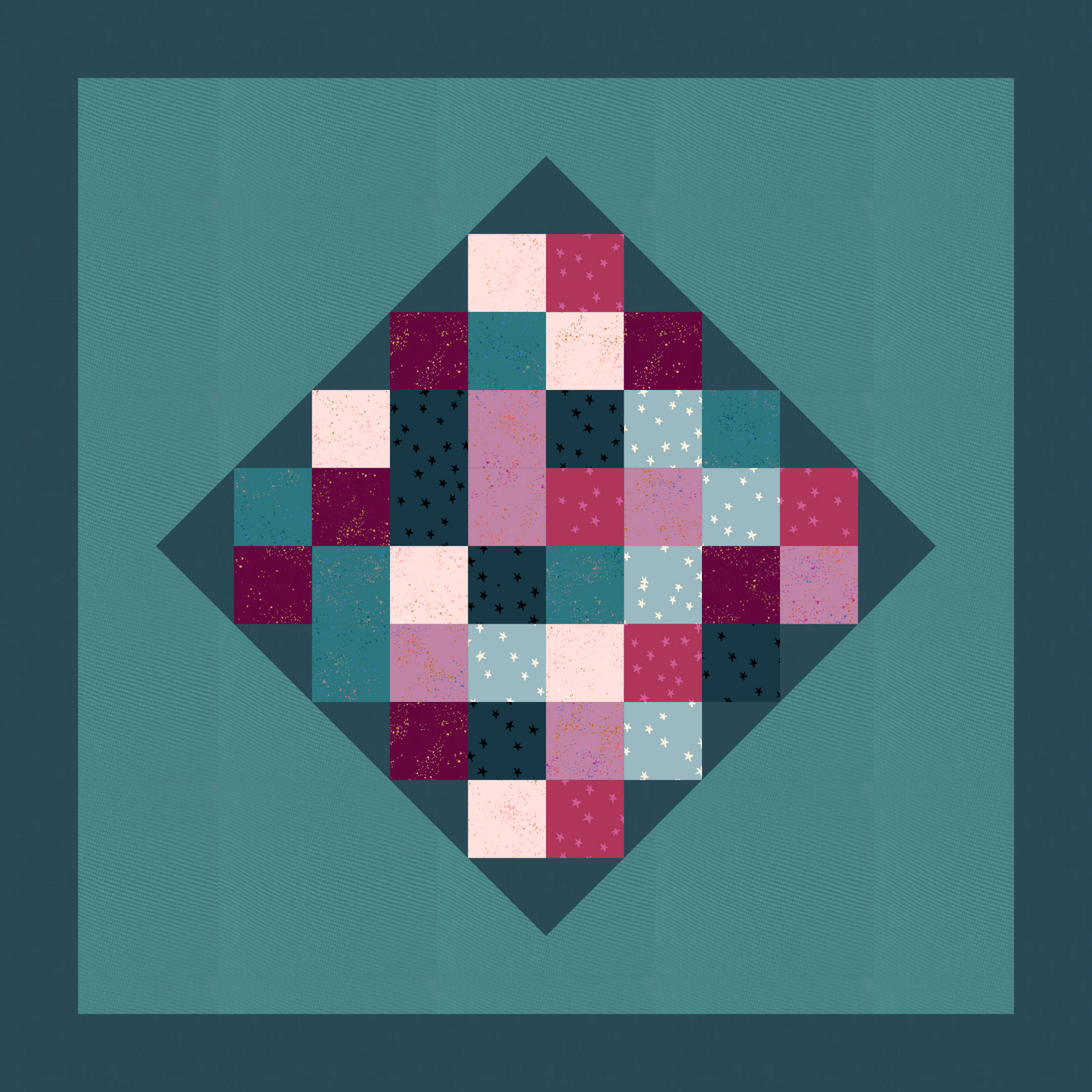 LoriAnn Quilt Kit - Berry Alley