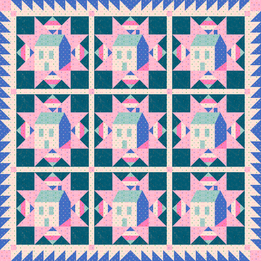 Cottagecore Quilt Kit -  Best Day Ever