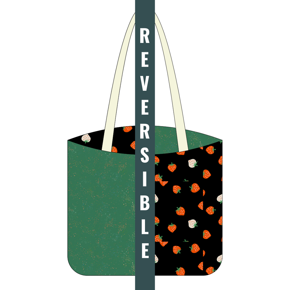 Black Berry and Emerald - Tote Kit - All Cotton