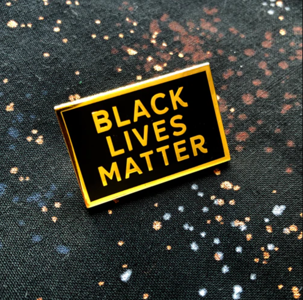 Black Lives Matter Enamel Pin