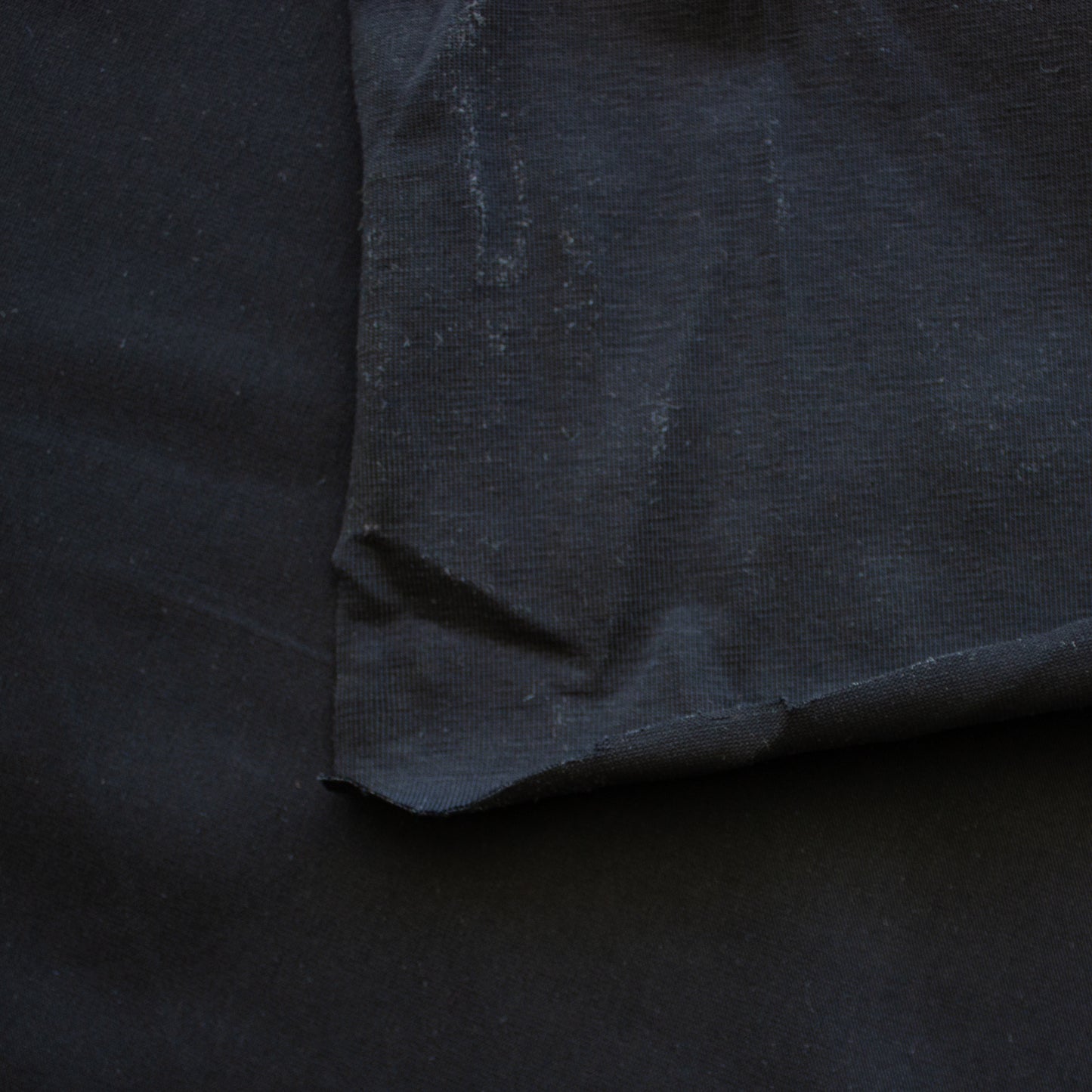 Organic Cotton Stretch Jersey - Black