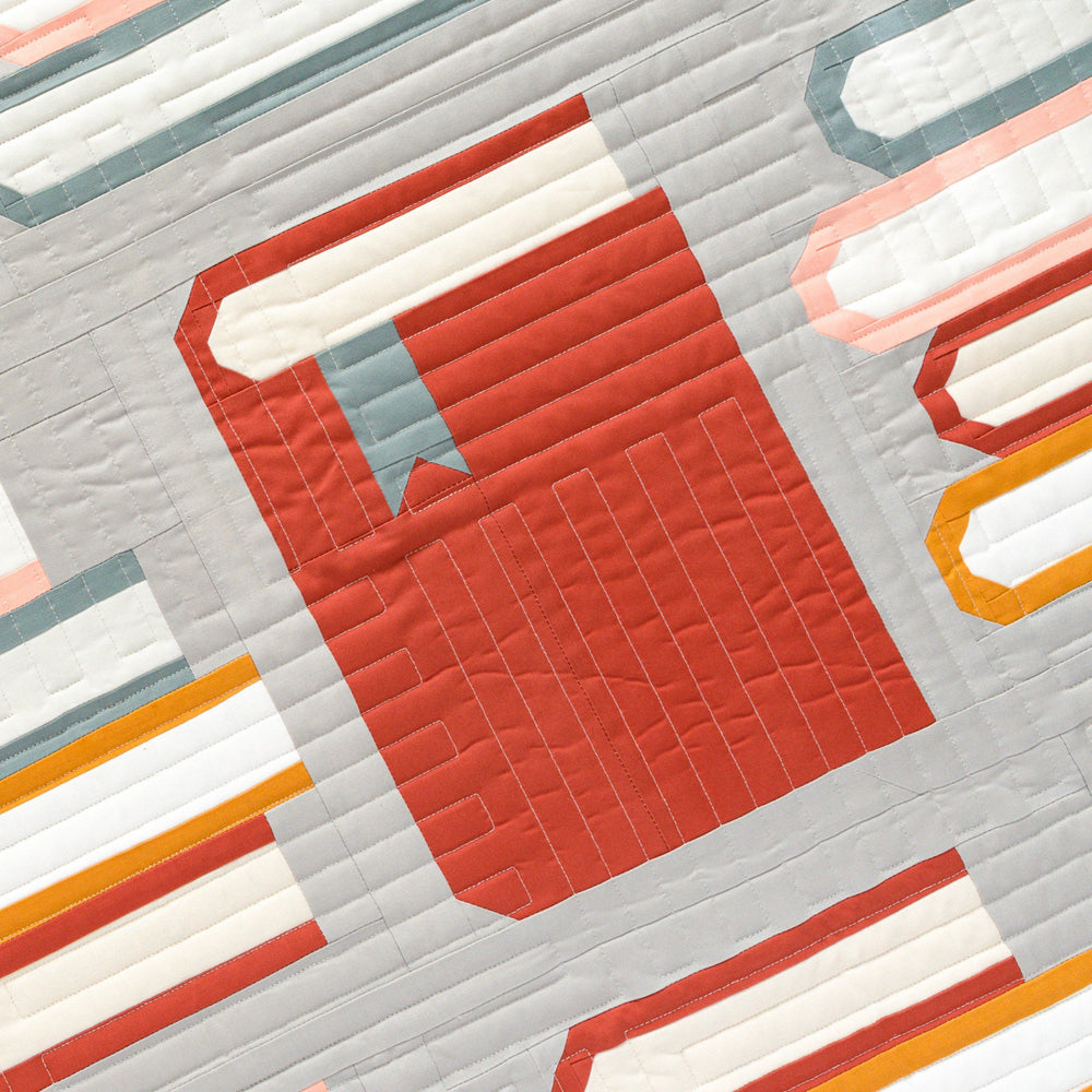 
                      
                        Book Nook Quilt Printed Pattern
                      
                    