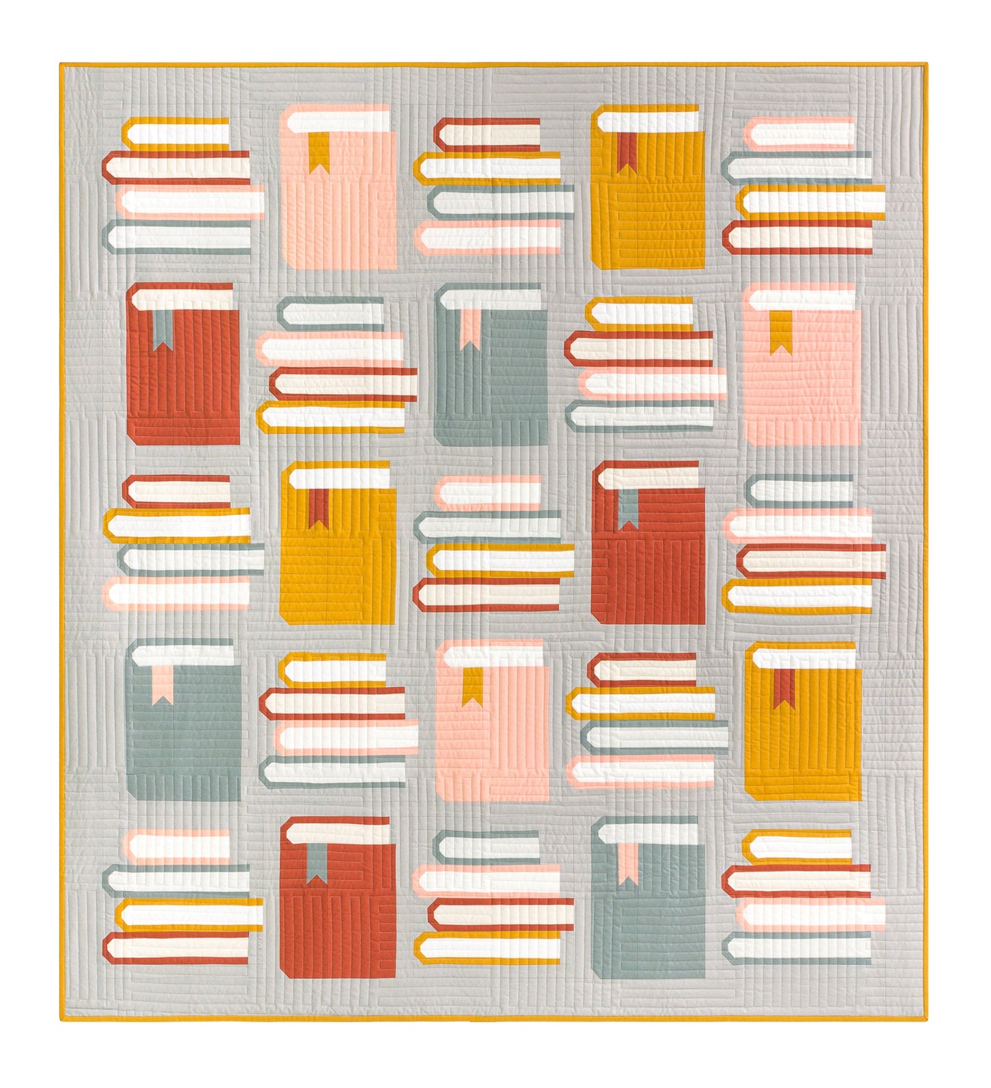 Book Nook Quilt Printed Pattern