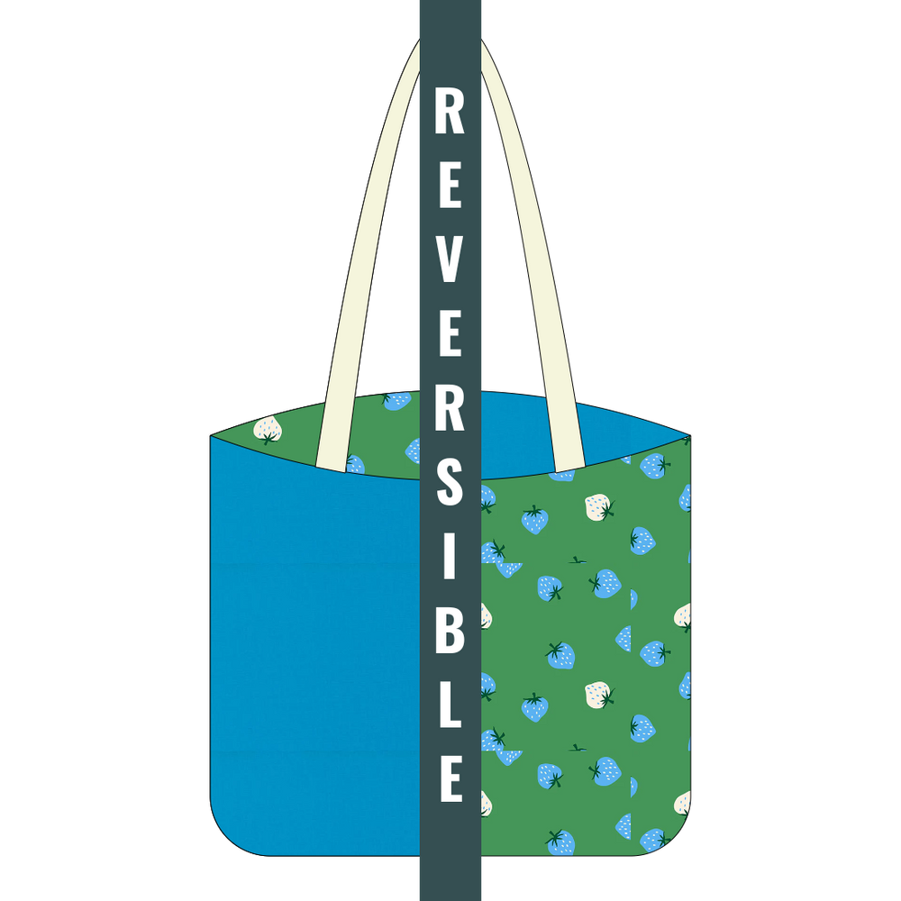 Broccolini Berry and Turquoise - Tote Kit - All Cotton