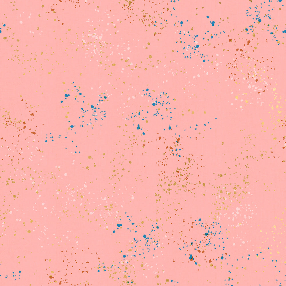 Speckled Metallic Candy Pink