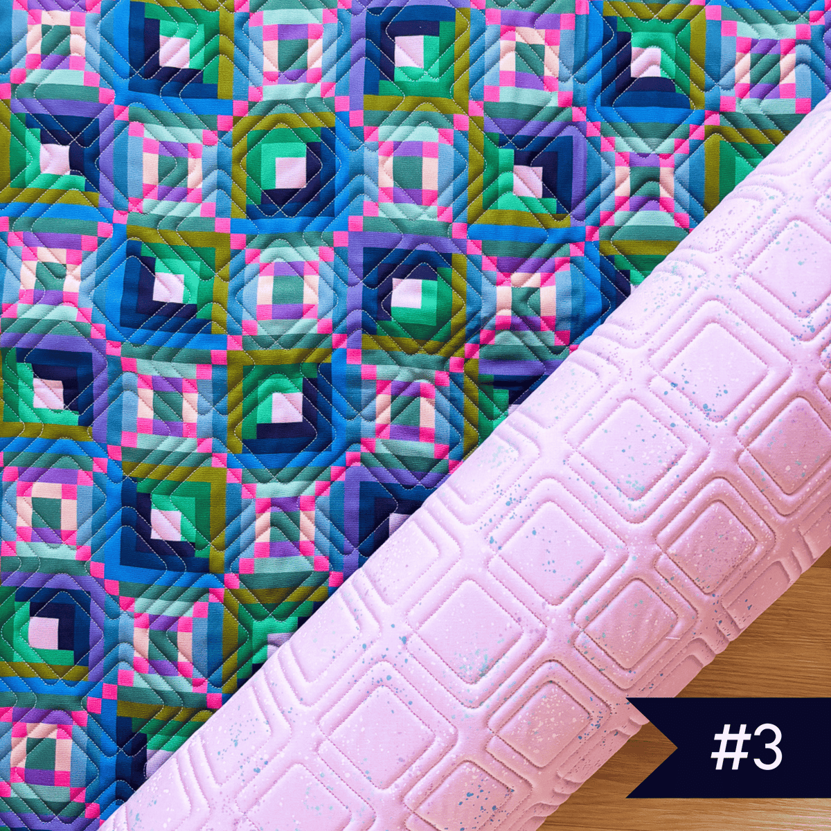 Pre-Quilted Soft and Stable Panels (1/2 Yard) Canvas & Co CANVAS