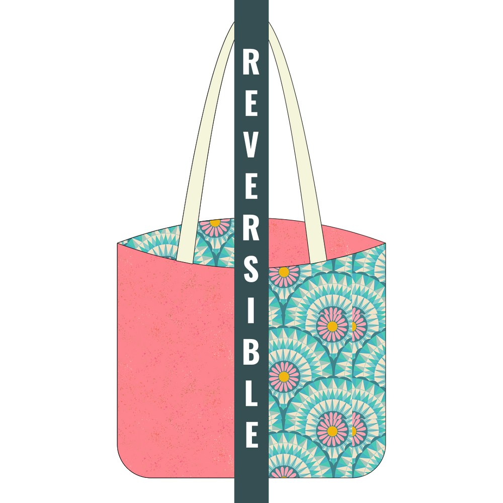 Carousel Turquoise and Speckled Sorbet - Tote Kit - All Cotton