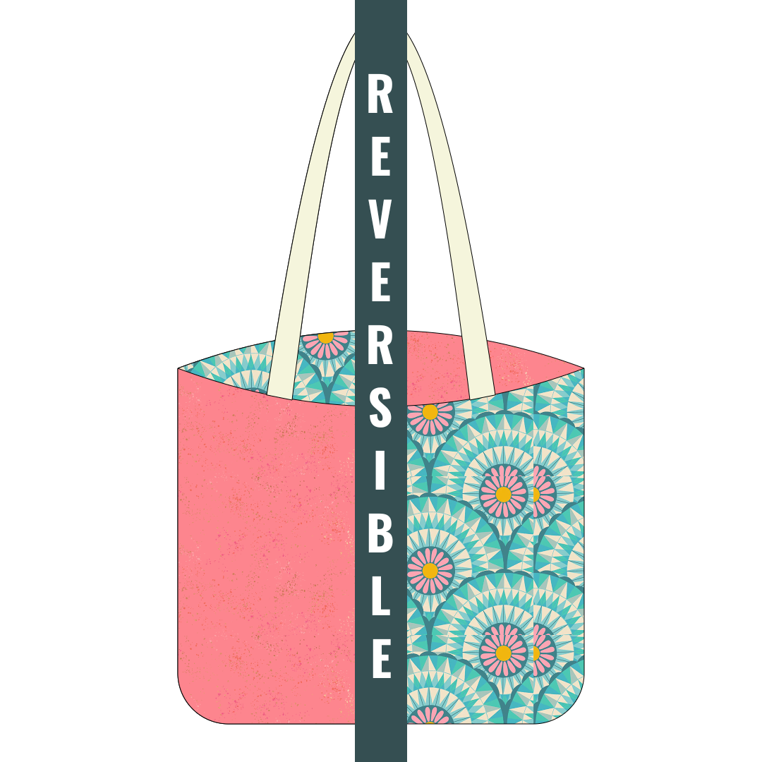 Carousel Turquoise and Speckled Sorbet - Tote Kit - All Cotton