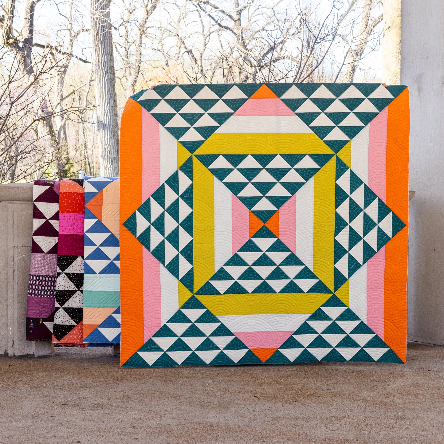 Time Capsule Quilt Printed Pattern