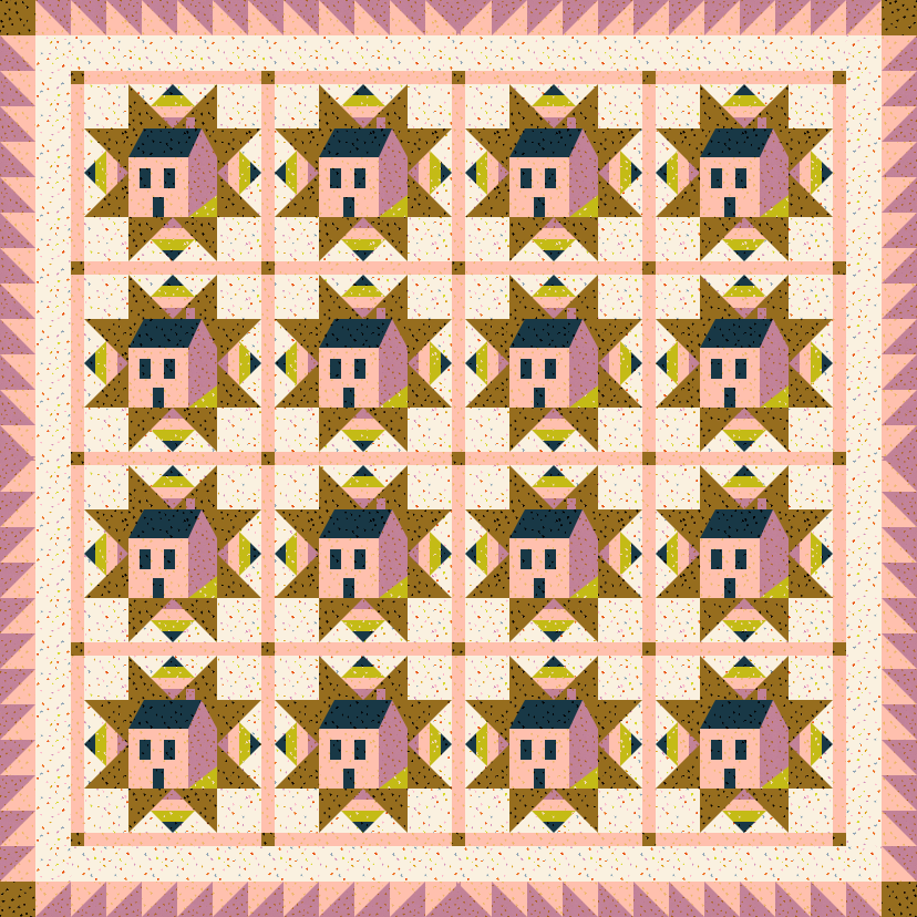 Cottagecore Quilt Kit -  Remy's Version