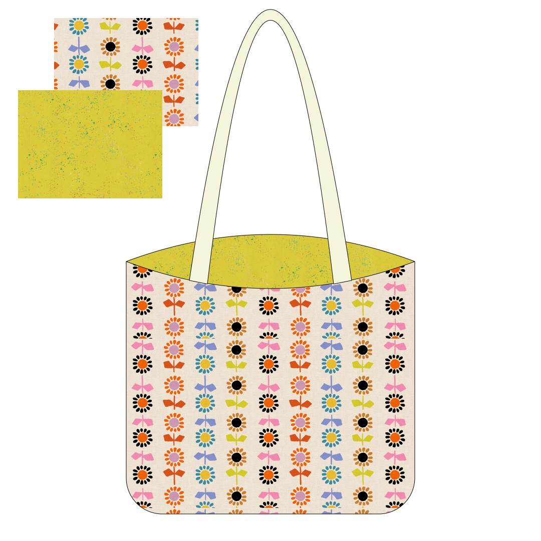 Daisy & Citron Canvas Tote Kit