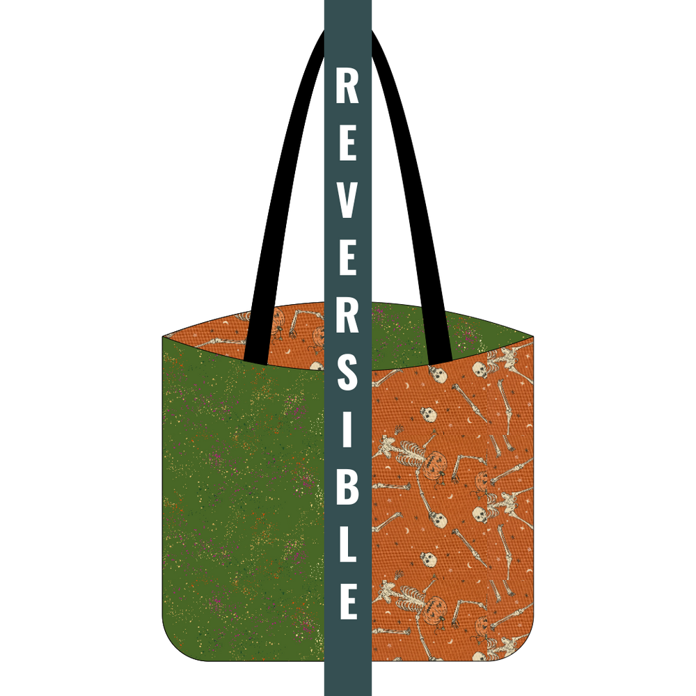 Dancing Pumpkins Sarah Green - Tote Kit - All Cotton