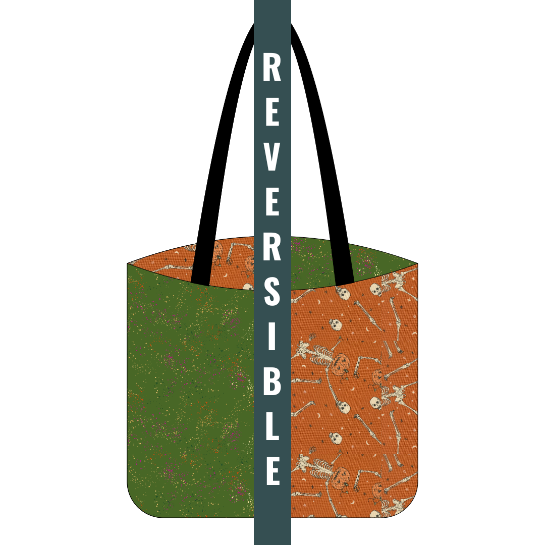 Dancing Pumpkins Sarah Green - Tote Kit - All Cotton