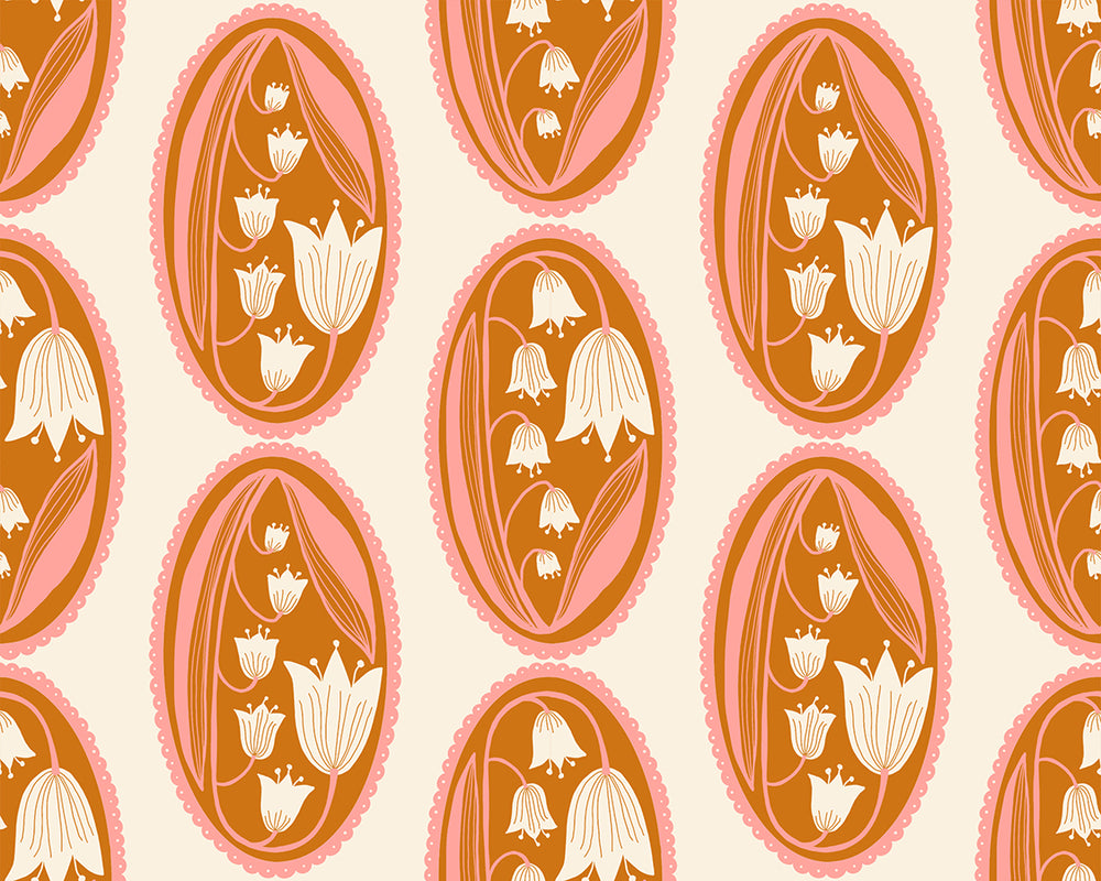 Endpaper - Lily of the Valley Cameo - Natural