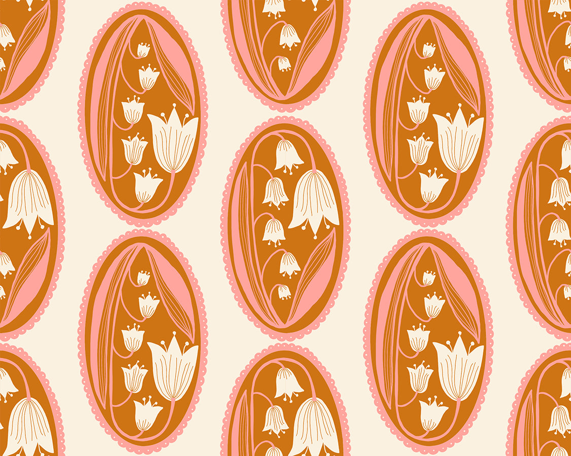 Endpaper - Lily of the Valley Cameo - Natural