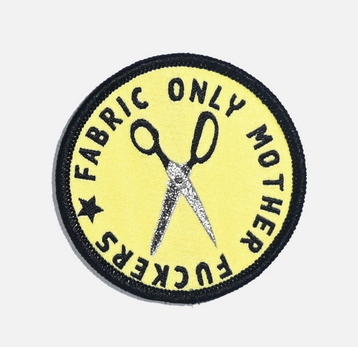 Fabric Only M*Ther F*Ckers Iron On Patch