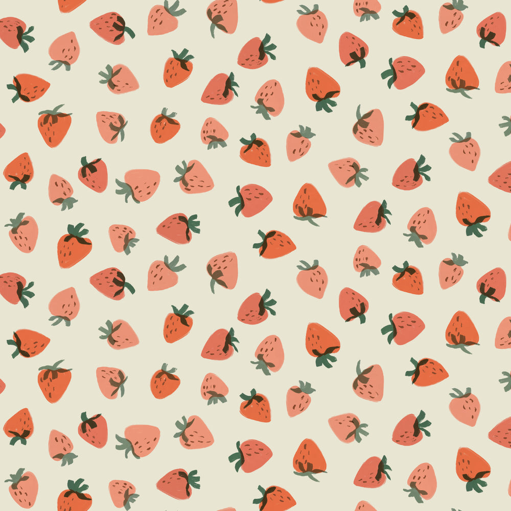 Floral Frenzy - Strawberries