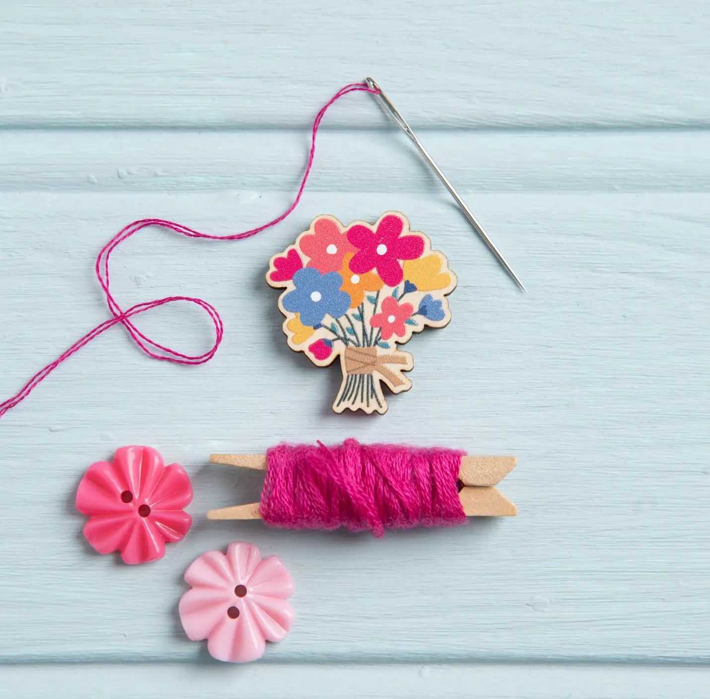 Flower Magnetic Needle Minder