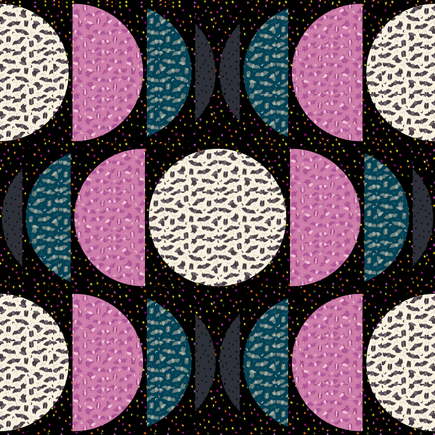 Clava Quilt Kit - Freaky Familiars