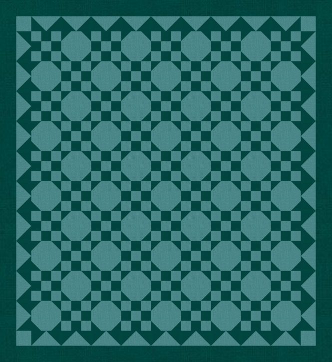 
                      
                        Barrett Quilt Kit - Teal
                      
                    