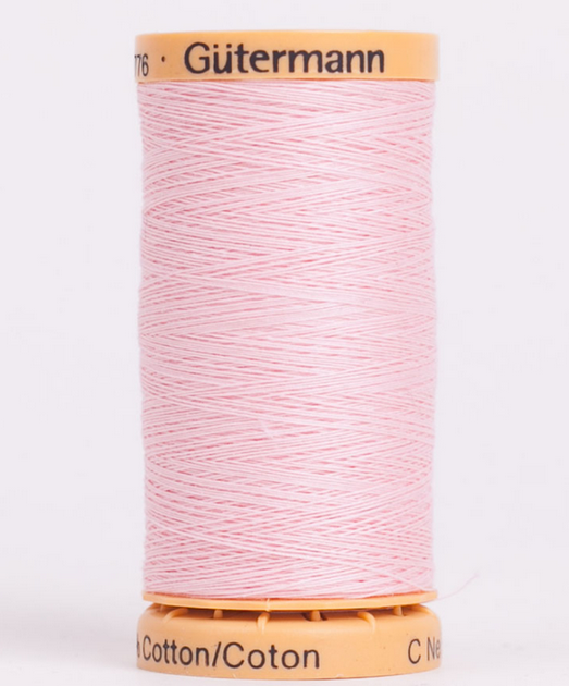 Gutermann Natural Cotton Thread - 50wt 274yds - Pink (5090)