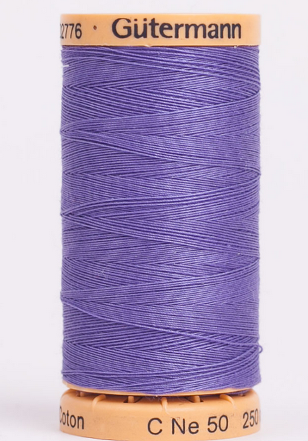 Gutermann Natural Cotton Thread - 50wt 274yds - Parma Violet (6110)