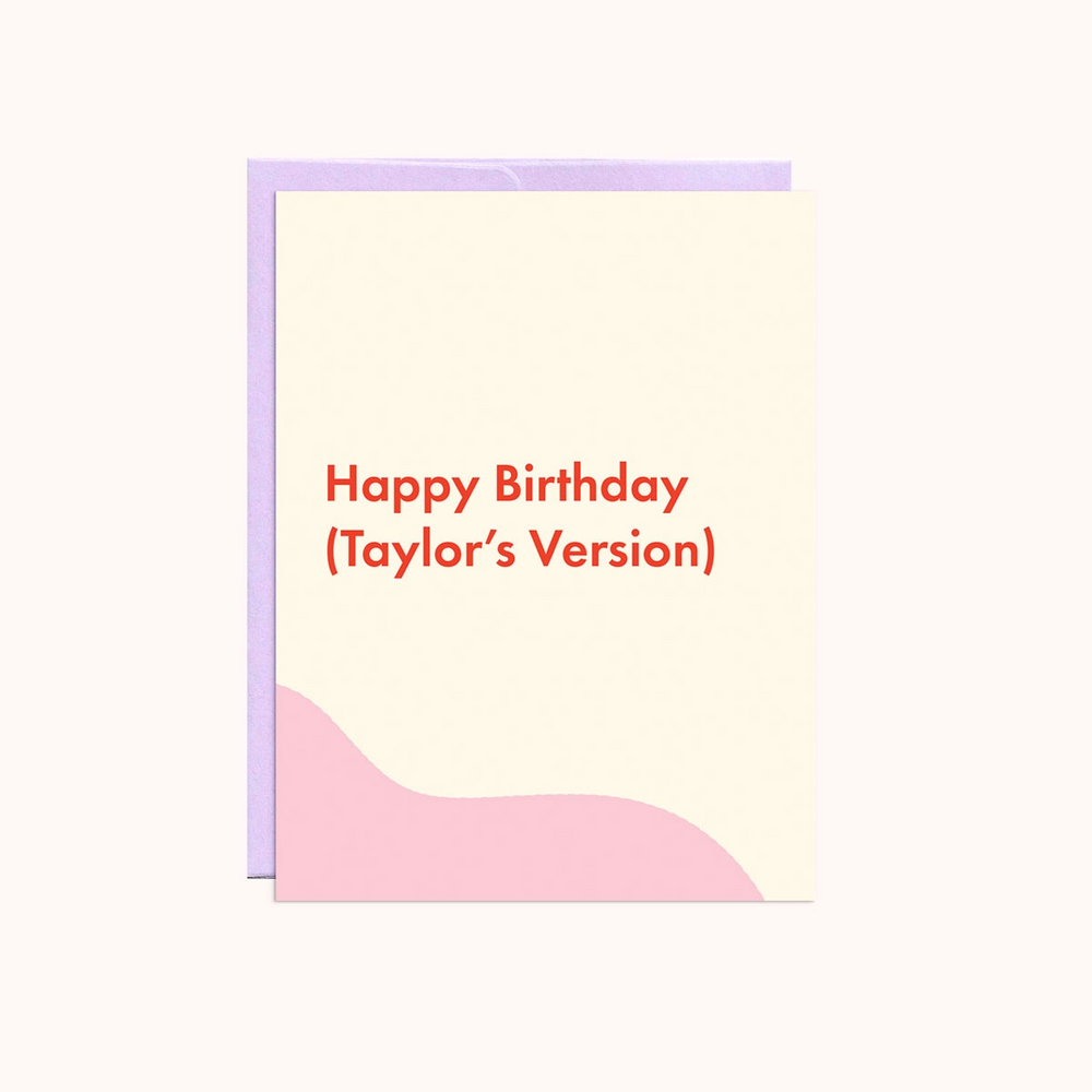 Happy Birthday (Taylor's Version)