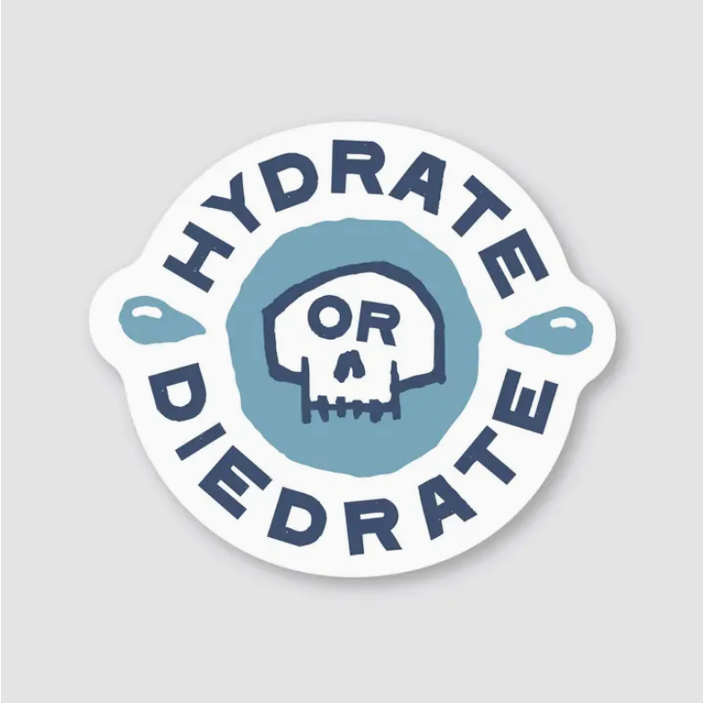 Hydrate or Diedrate Sticker